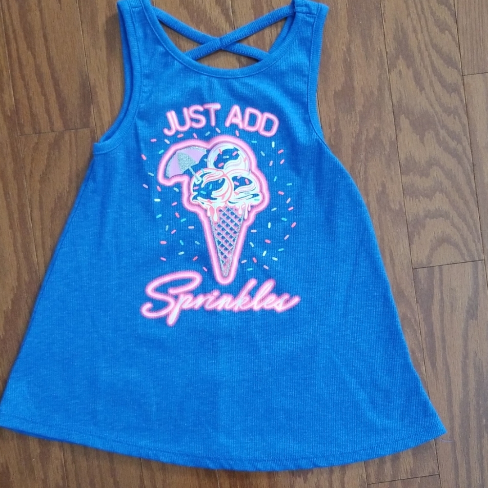 Bundle of 3 girls sz M 7-8 tank tops - Picture 4 of 8